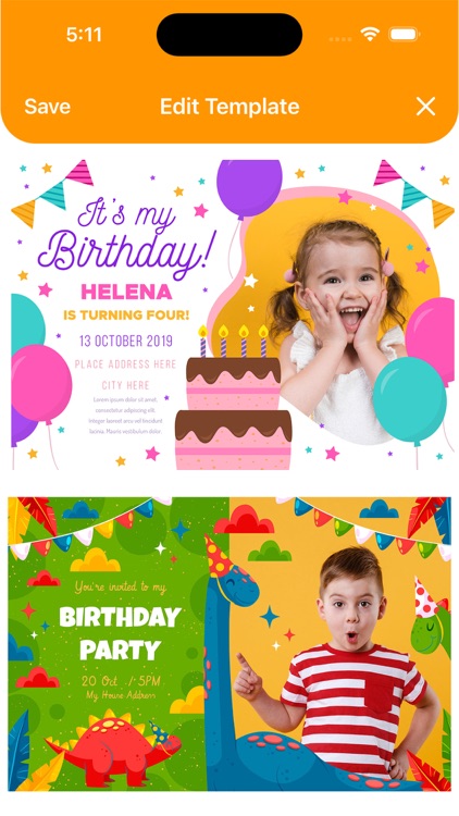 Birthday Invitations Maker