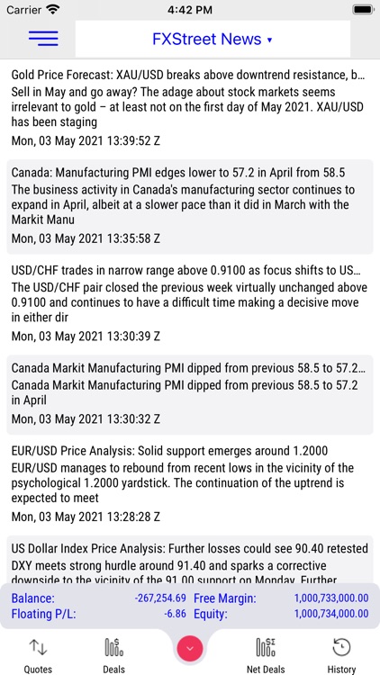 Kanak Capital Markets iTrader screenshot-7