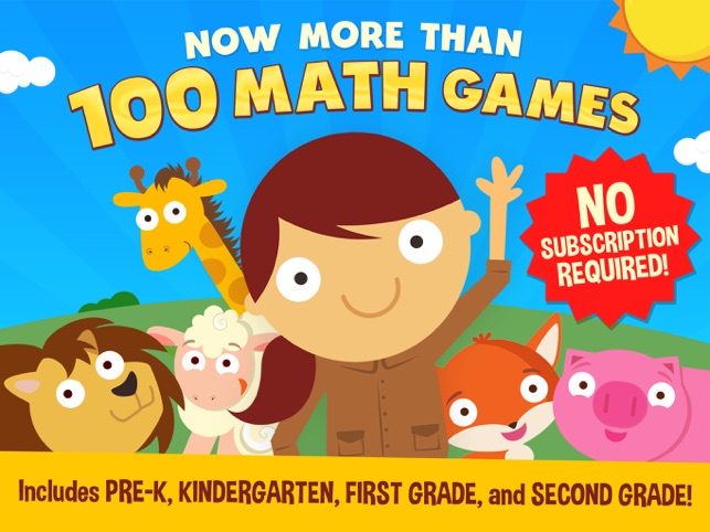 Animal Math Games Kids Math