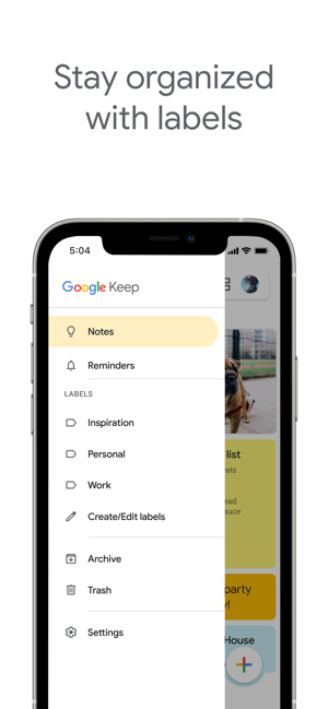 ‎Google Keep - Notes et listes Capture d'écran