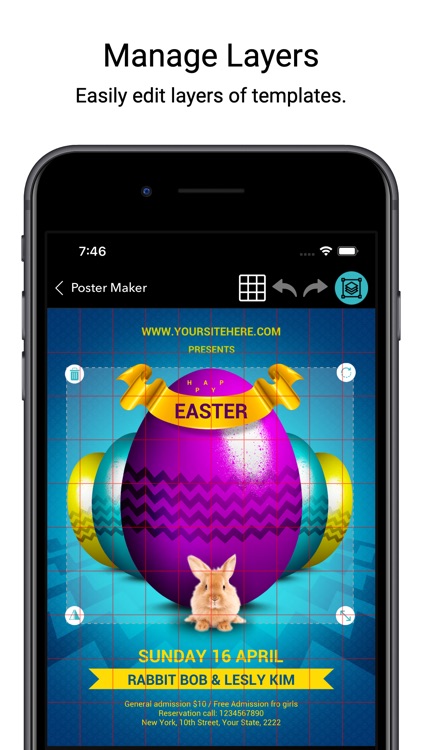Poster Maker Flyer Design Pro screenshot-5