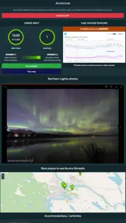 aurora alert - arctic circle iphone screenshot 1