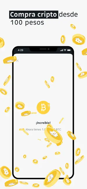 Screenshot 3 Bitso - Compra bitcoin fácil iphone