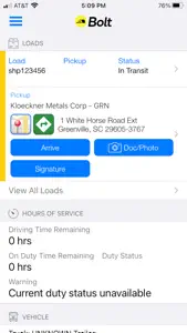 Bolt Driver Dispatch screenshot #2 for iPhone