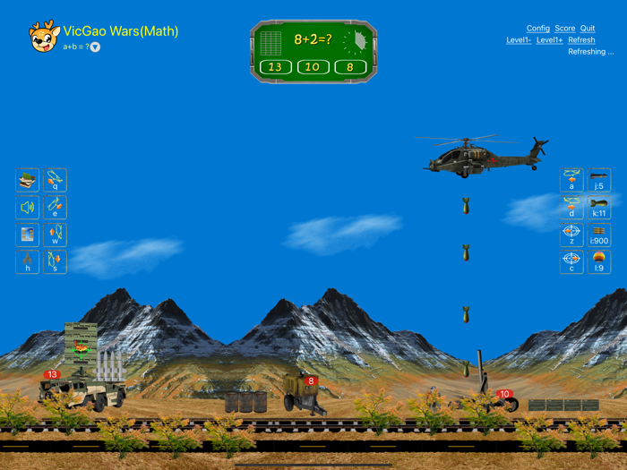 VicGao Wars Math Version