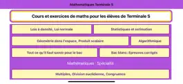 Game screenshot Maths Terminale (S) apk