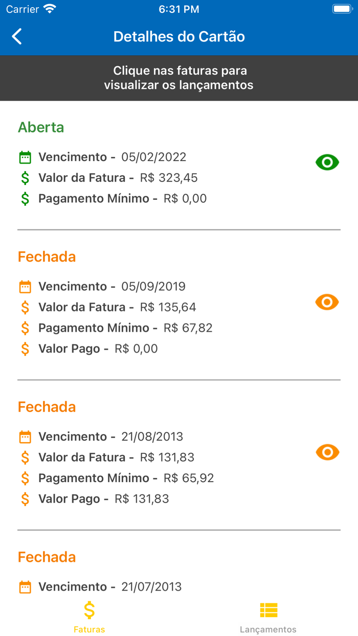 Cartão Sertão Card