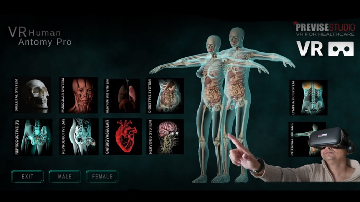VR Human Anatomy Pro
