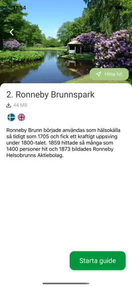 Game screenshot Guidade vandringar - i Ronneby hack