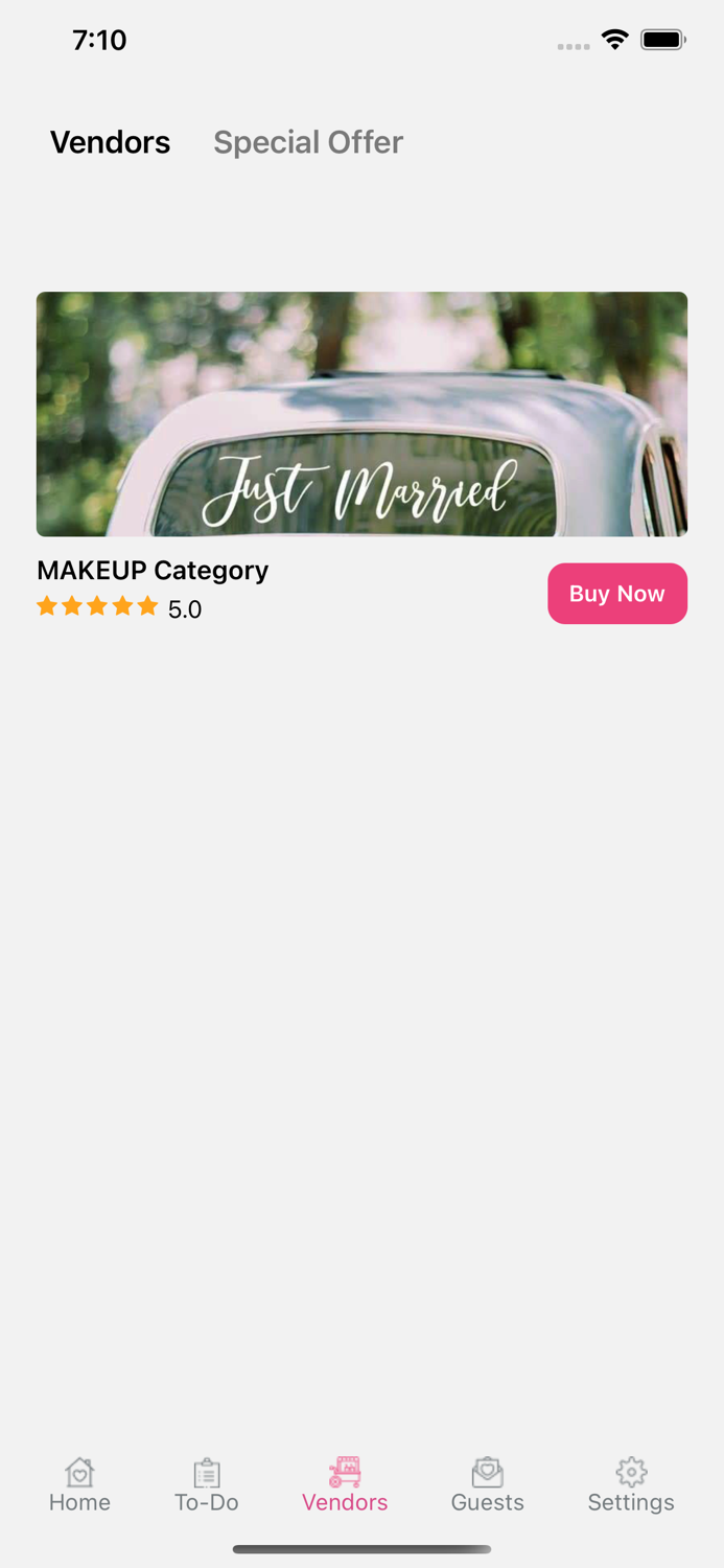promo wedding app