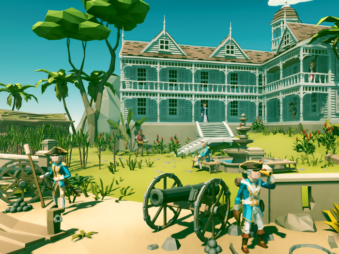 Sea Pirates War Island Games