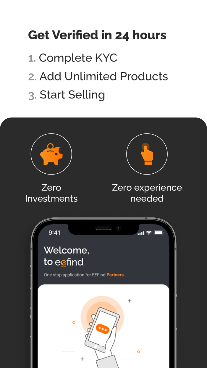 eefind - Seller App