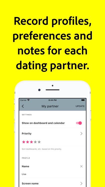 Smart Dating Calendar