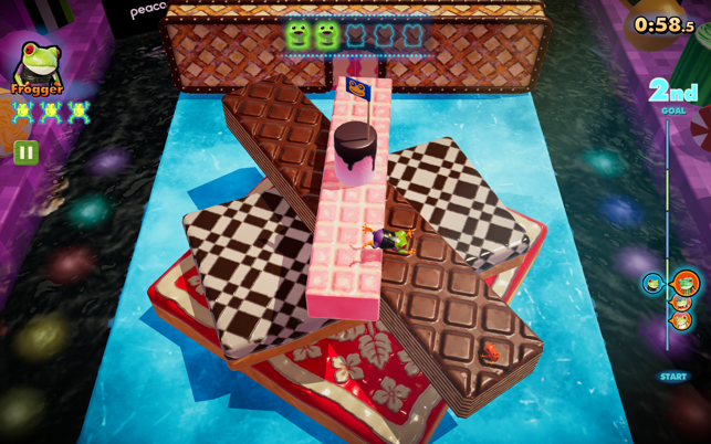 ‎Frogger in Toy Town Screenshot