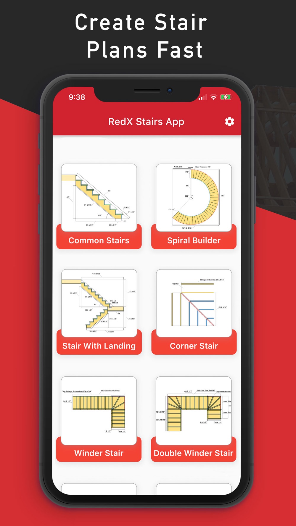 RedX Stairs - Stair Calculator