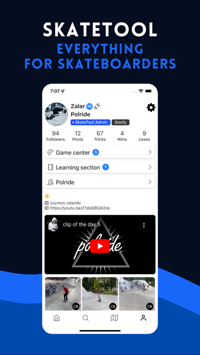 Screenshot #1 pour SkateTool - Skate spots & map