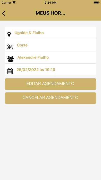 Ugalde & Fialho Barbearia Screenshot