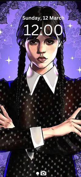 Game screenshot Wednesday Addams Wallpaper 4k mod apk