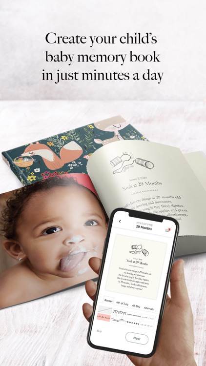 Baby Book Milestones: BabyPage screenshot-0