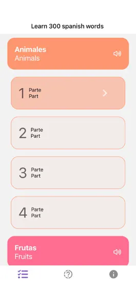 Game screenshot Learn 300 Spanish Words hack