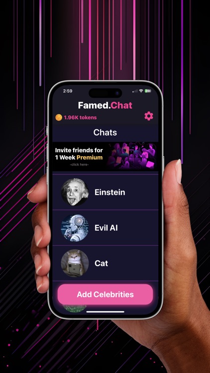 Famed.Chat: AI Icon Chat