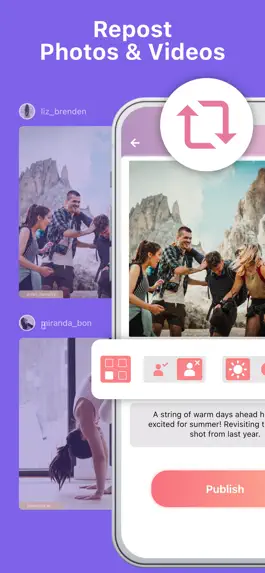Game screenshot Repost & Re-share Expert mod apk