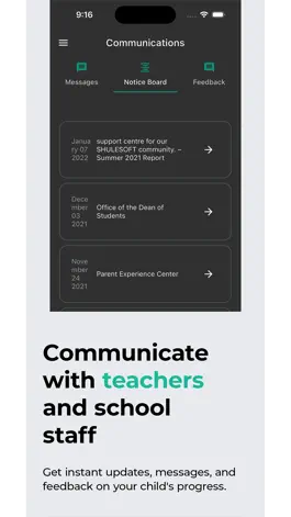 Game screenshot ShuleSoft Parents Experience apk