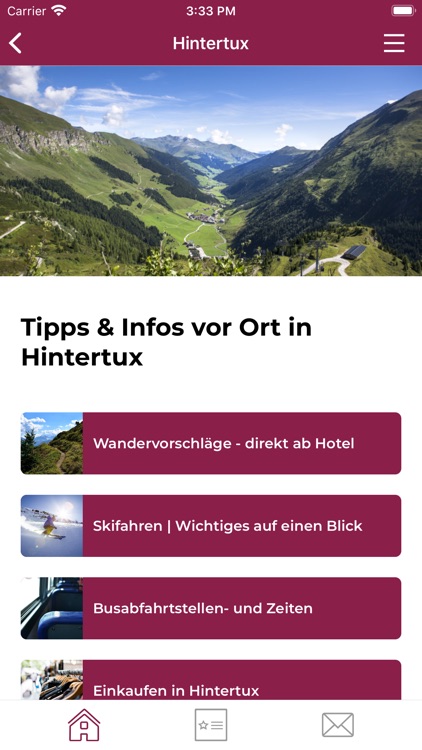 Vierjahreszeiten Hintertux