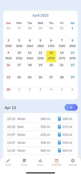 Game screenshot Simple Hydration Tracker apk