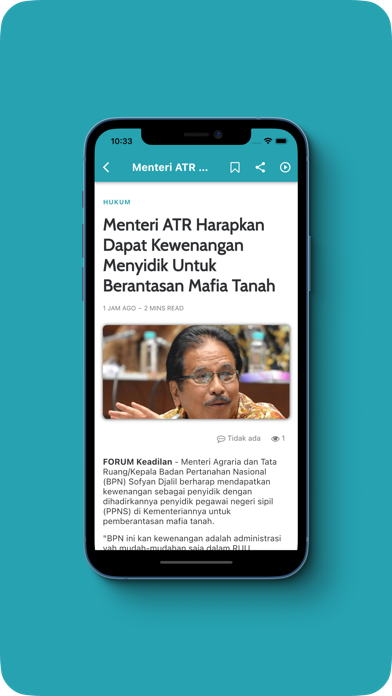 Screenshot #3 pour FORUM Keadilan