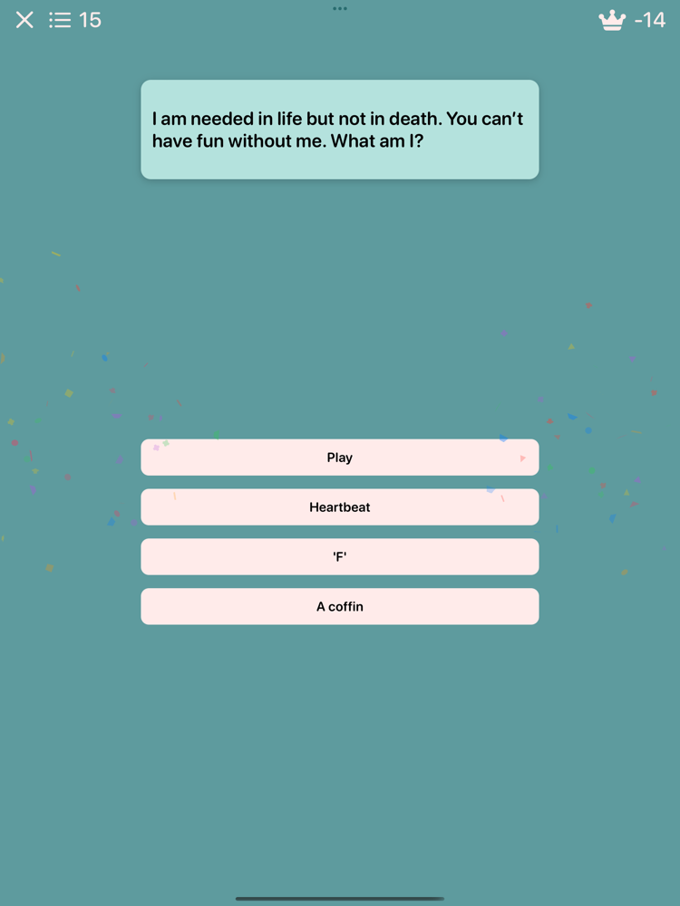 Tricky Riddles Brain Teaser App For Iphone Free Download Tricky Riddles Brain Teaser For Ipad Iphone At Apppure