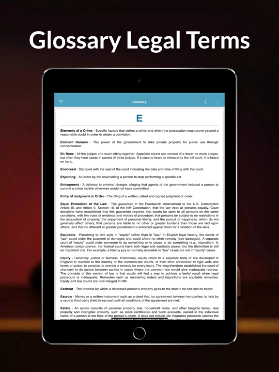 Law & Legal Terminology screenshot 3