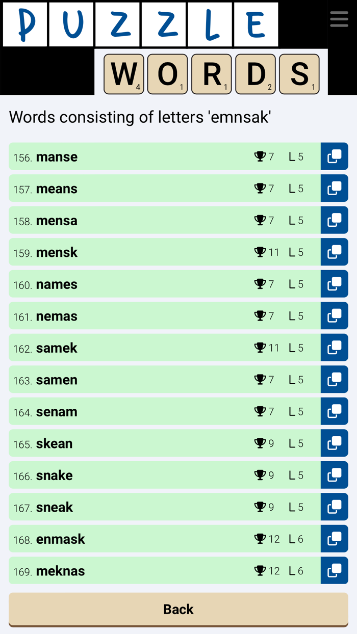 Crossword Solver  Dictionary