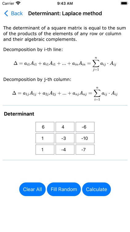 Linear Algebra Pro screenshot-4