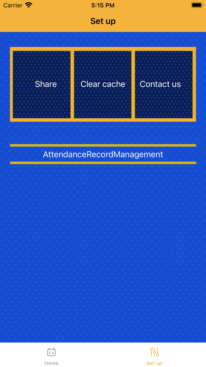 Attendance Record Management