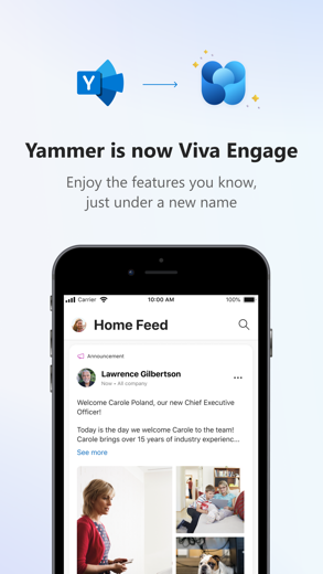 Viva Engage (Yammer) screenshot 1