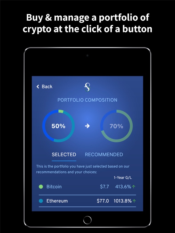 SupraFin: Crypto ETH Investing screenshot 4