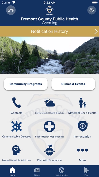 Fremont Co Public Health, WYO