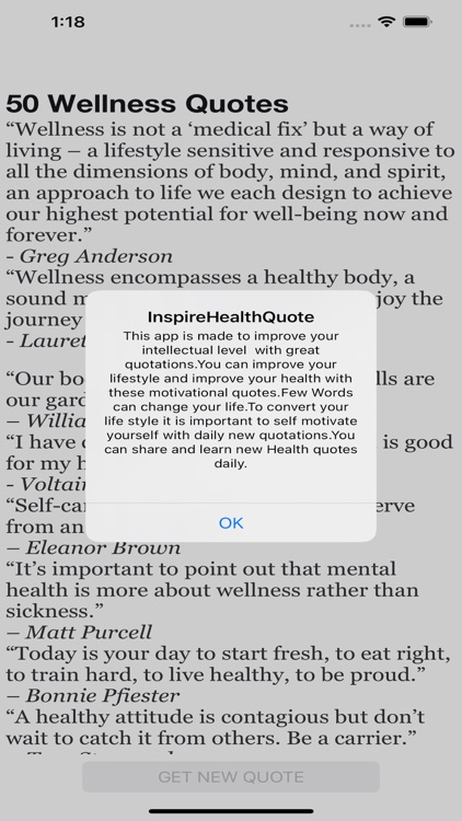 InspireHealthQuote screenshot-3
