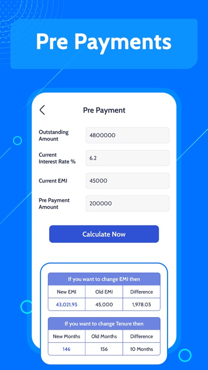 EMI Calculator - Loan Revision