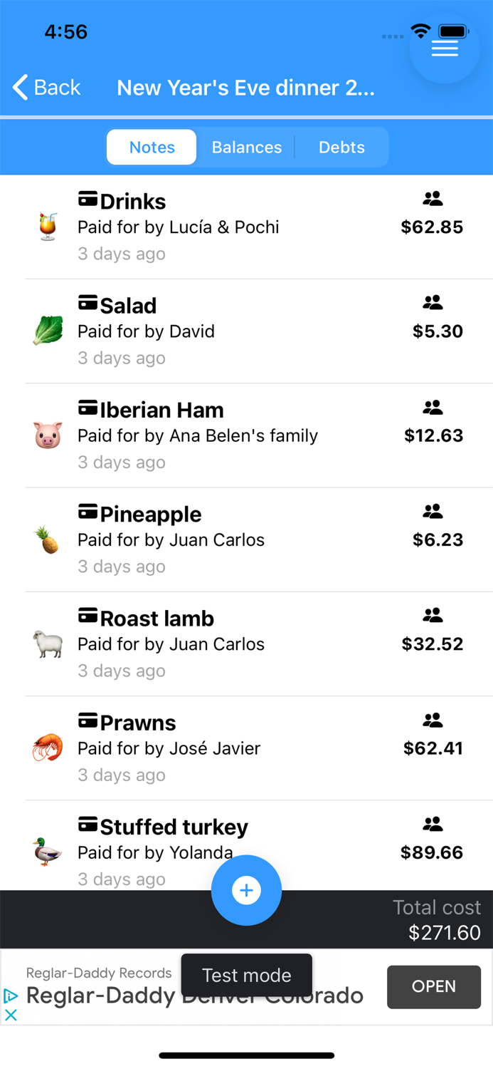 Split The Ticket  Bill