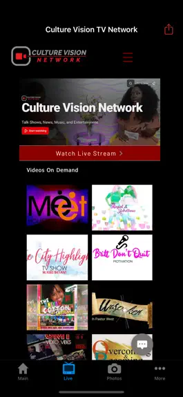 Game screenshot Culture Vision TV Network mod apk