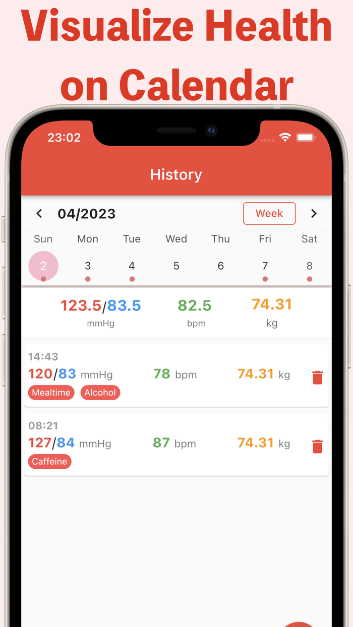 Blood Pressure Tracker - App