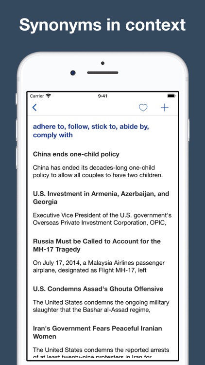 English Synonyms In Context screenshot-8