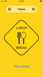 How to cancel & delete lunch break 1