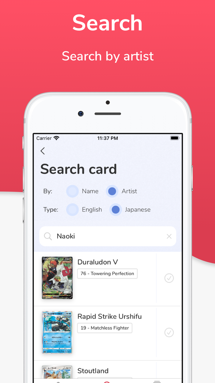 TCG Companion Card Tracker