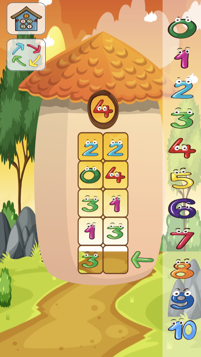 Number Houses learn numbers