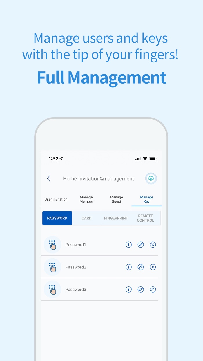 Quba Smart Qdot Rim Lock