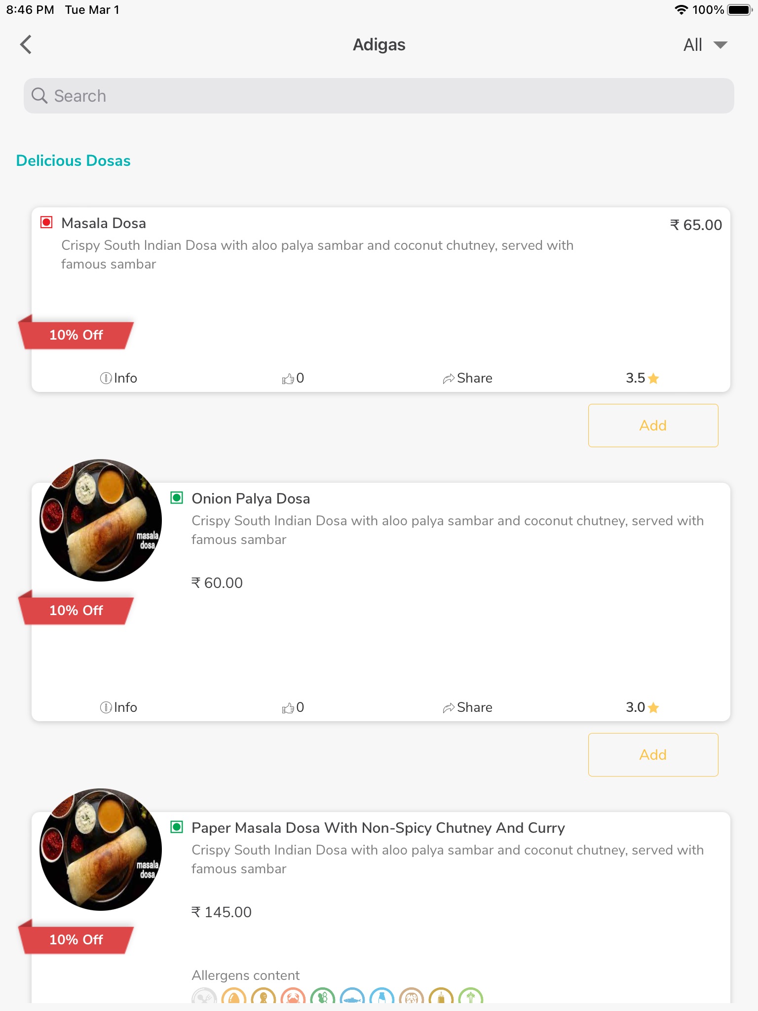 SmartQ - Food Ordering App screenshot 3