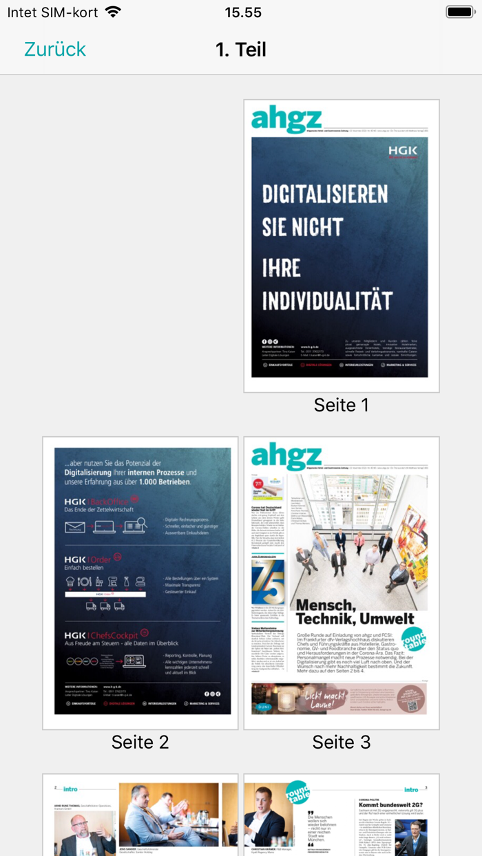 AHGZ Zeitungsapp